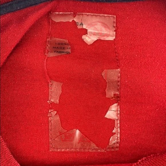 🌊Old School Nautical T Shirt Mens Red - Picture 5 of 8